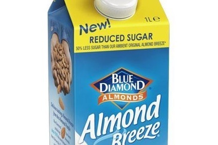 blue diamond almond milk reduced sugar