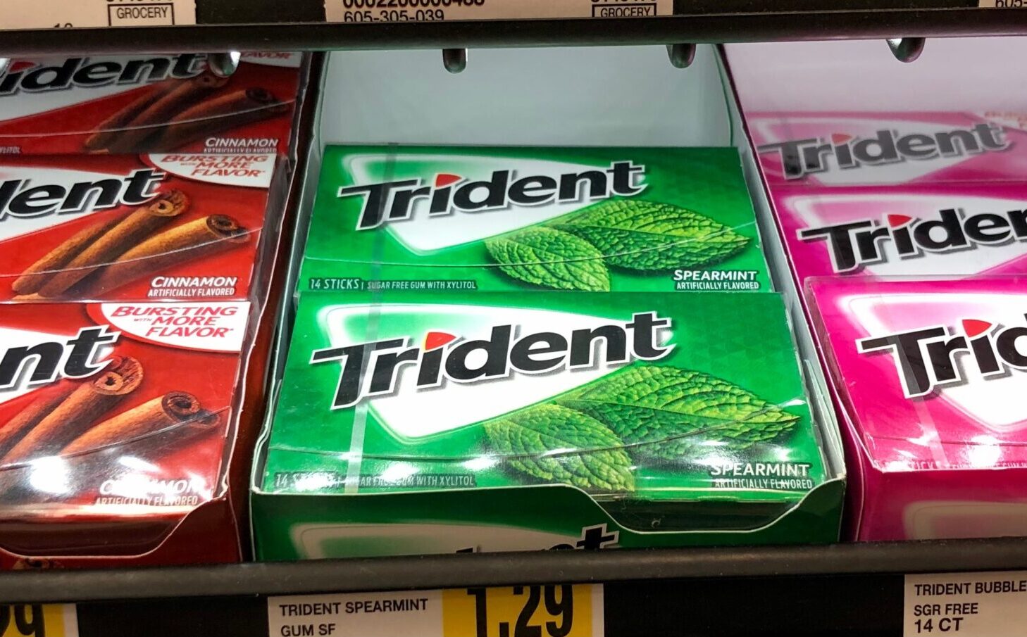 trident gum spokesperson