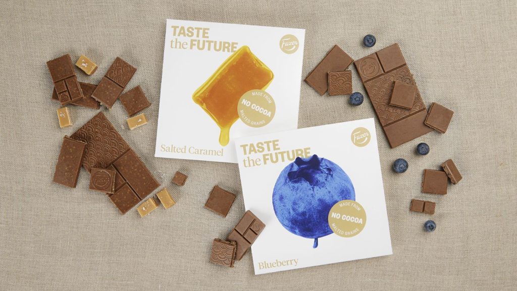 Fazer taste the future chocolate bars