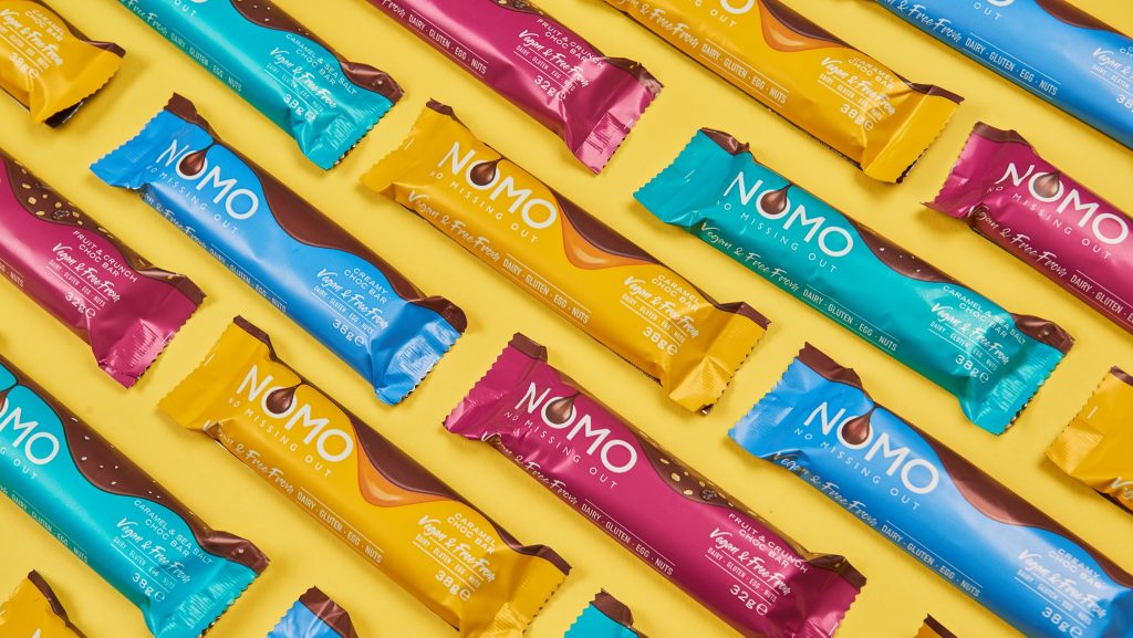 Nomo chocolate bars